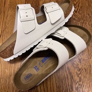 COPY - Birkenstock Arizona Soft Footbed-Leather size 39 White
